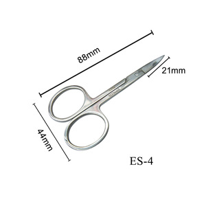 new stylish popular Eyebrow Trimmer Eyelash Hair Scissors Shaper Cutter Makeup