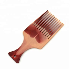 Ningbo factory wide tooth comb fork afro combs