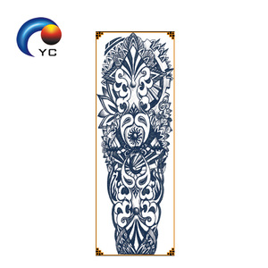 OEM Custom tattoo designs CMYK full arm sleeves temporary tattoo sticker,factory supply