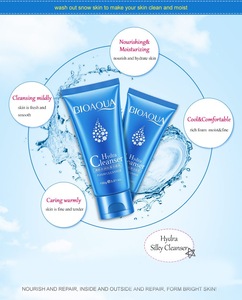 OEM high-quality refreshing hydrating smoothing facial bubble cleanser