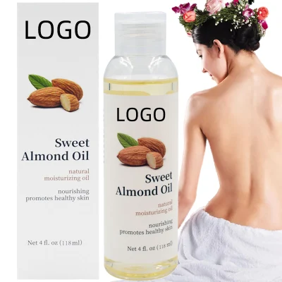 Organic 100% Pure in Wholesale for Cosmetic Sweet Almond for Body Carrier Oil