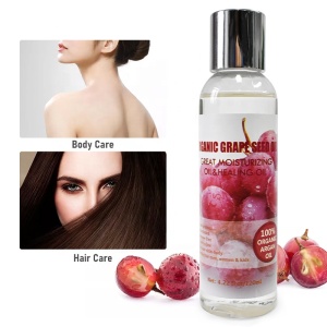 Organic Grape Seed Oil OEM Private Label Skin Care Pure Natural Plant Extracts Body Massage Essential Oil