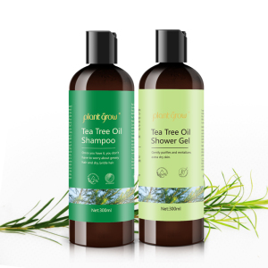 Organic Tea Tree Natural Shampoo Repairs Damaged Hair