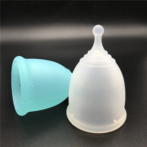 Private custom brand FDA CE certified silicone menstrual cup multi color reusable lady cup menstrual for women