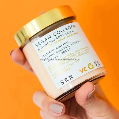 Private Label Collagen Vegan Lightening Vitamin C Moisturizer Body Cream