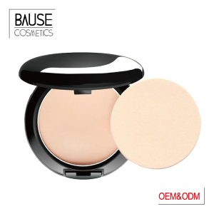 Private Label Face Makeup Cosmetics Waterproof Pressed Powder Compact Foundation