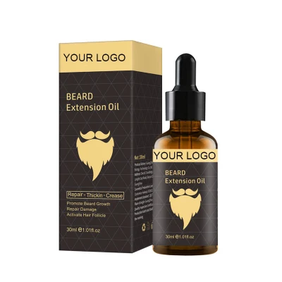 Private Label with Low MOQ Beard Care Beard Extension Oil Organic Beard Enhancer Oil