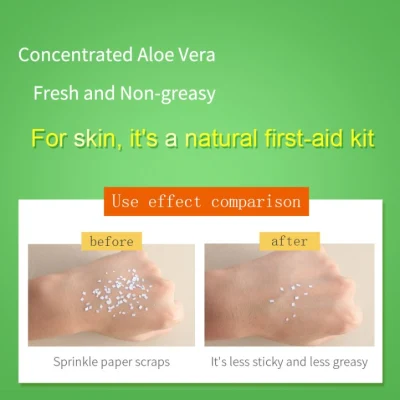 Pure Natural Organic Wrinkle Acneoil Control Repair and Moisturizing Aloe Vera Gel Skin Care