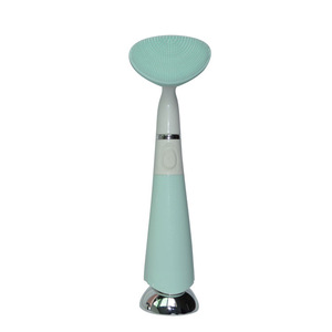 RUIXINLI Korea Sonic High-frequency Vibrating Electric Silicone Facial Brush Multi-function Beauty Equipment