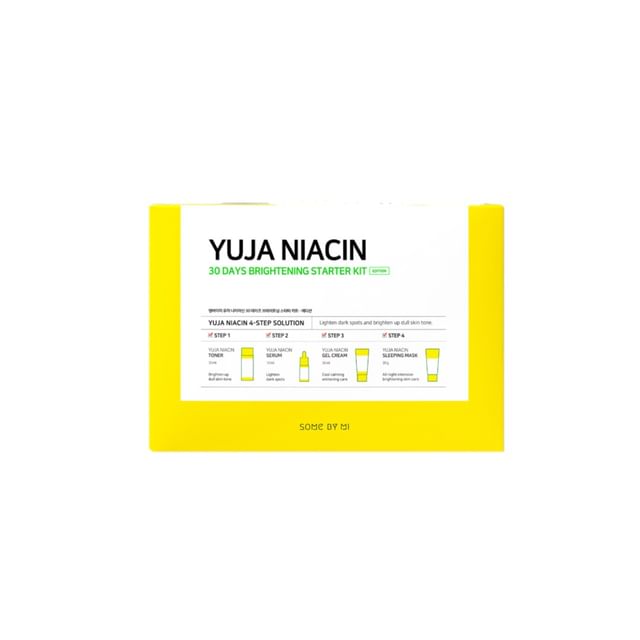 (SOME BY MI) YUJA NIACIN ANTI BLEMISH STARTER KIT (4 pcs)