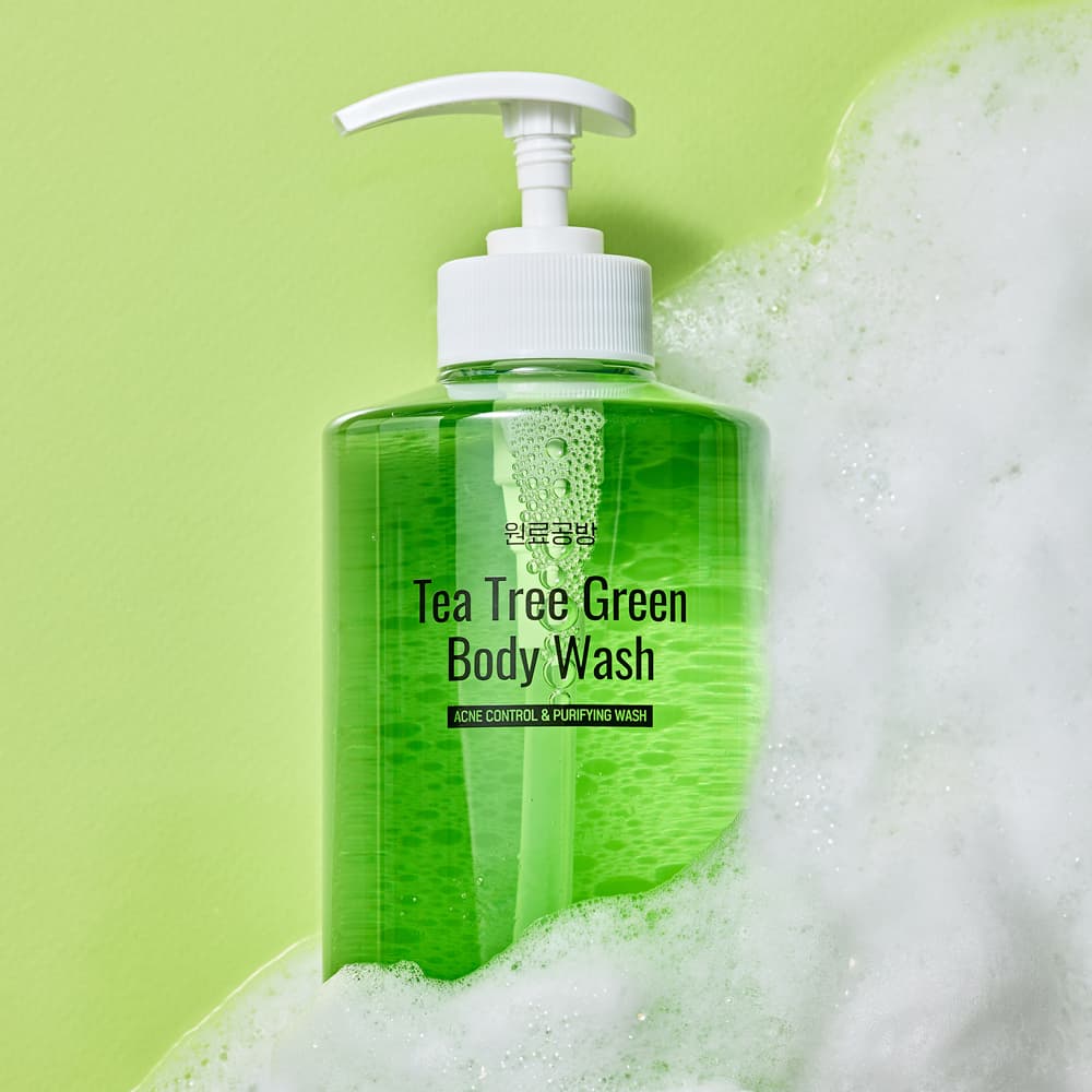 Tea Tree Green  Body Wash