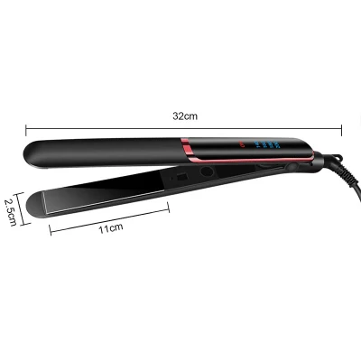 Titanium Plate Negative Ion Anion Curling Flat Iron