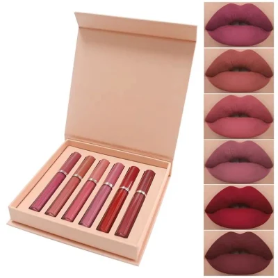 Vipera Elite Non Drying Glitter Pouch Combo 5 in 1 Bundle Best Quality Matte Liquid Lipstick