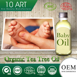 Vitamin E organic coconut oil moisturizing baby oil