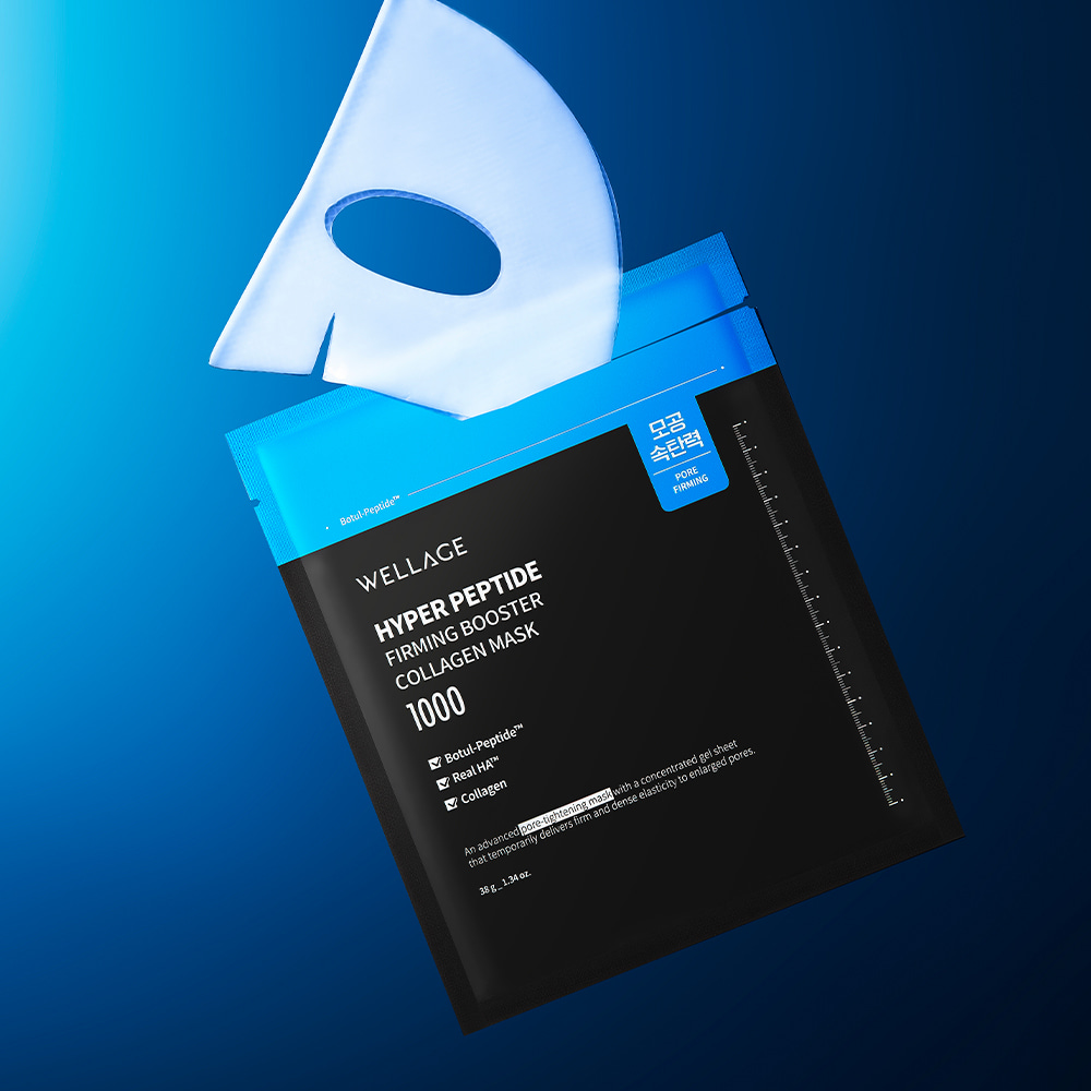 (Wellage) Hyper Peptide Firming Booster Collagen Mask 38g