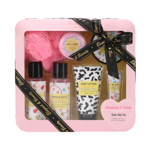wholesale Xiamen bath and body works products set ,gift box set with bath
