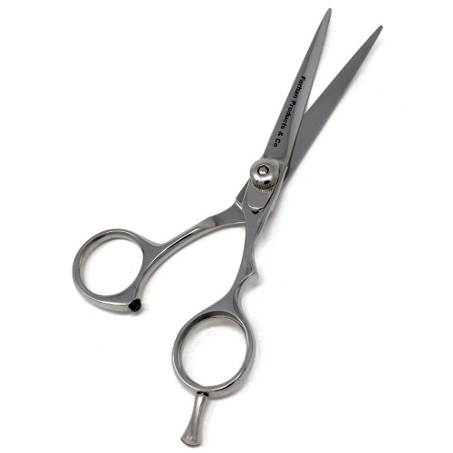 Professional 440C Steel Barber Scissors 6.5 inch hairdressing Shears Hair Cutting Scissors with Silk Leather Case