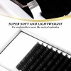 New Arrival Classic Eyelash Extension 0.07 C Curl 8-15mm Mixed Length Matte Black False Eye Lashes Extension