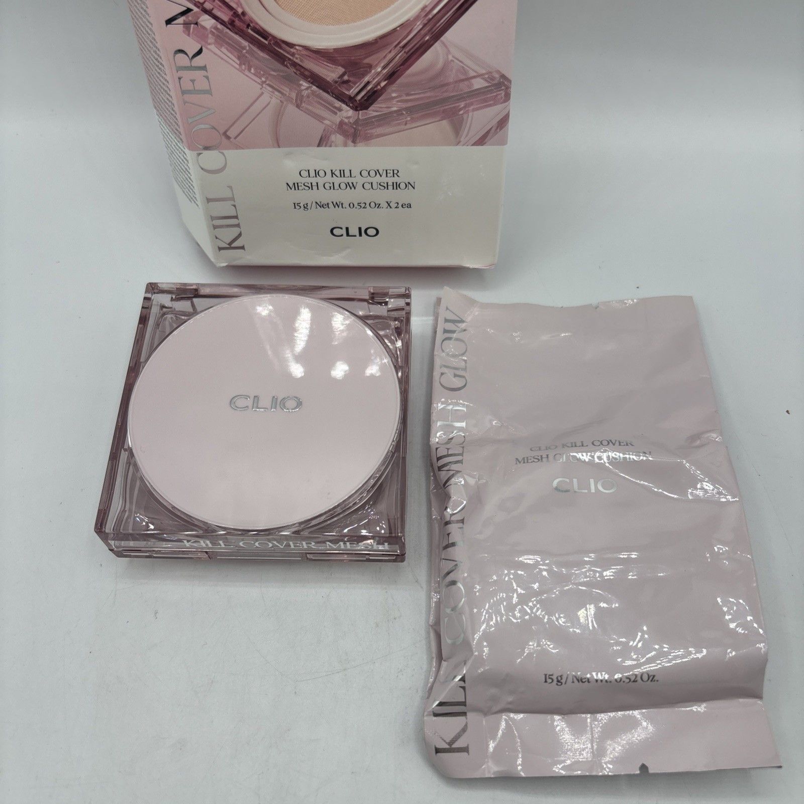 CLIO Kill Cover Mesh Glow Cushion Foundation 21N Linen