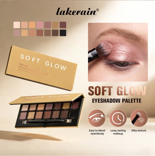 14 Colors Glitter Eyeshadow Palette Wholesale Shimmer Eye Shadow Cosmetics Private Label Custom Logo Low MOQ