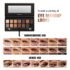 14 Colors Glitter Eyeshadow Palette Wholesale Shimmer Eye Shadow Cosmetics Private Label Custom Logo Low MOQ