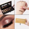 14 Colors Glitter Eyeshadow Palette Wholesale Shimmer Eye Shadow Cosmetics Private Label Custom Logo Low MOQ