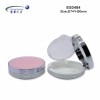 Classic Round Cosmetic Compact Powder Container 2 Layers with Mirror