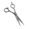 Professional 440C Steel Barber Scissors 6.5 inch hairdressing Shears Hair Cutting Scissors with Silk Leather Case