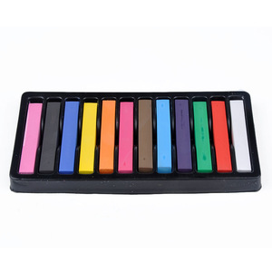 12 color Hair chalk in Instant Colour Added Flair, Temporary Hair Colour Chalk