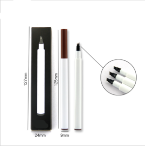 2019 3 Colors Liquid Eyebrow tattoo Pencil 3 Head Fork Tips Long Lasting Waterproof  Eyebrow Tattoo Pen