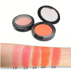 2019 Face Make Up private label blush single colors matte cardboard blusher