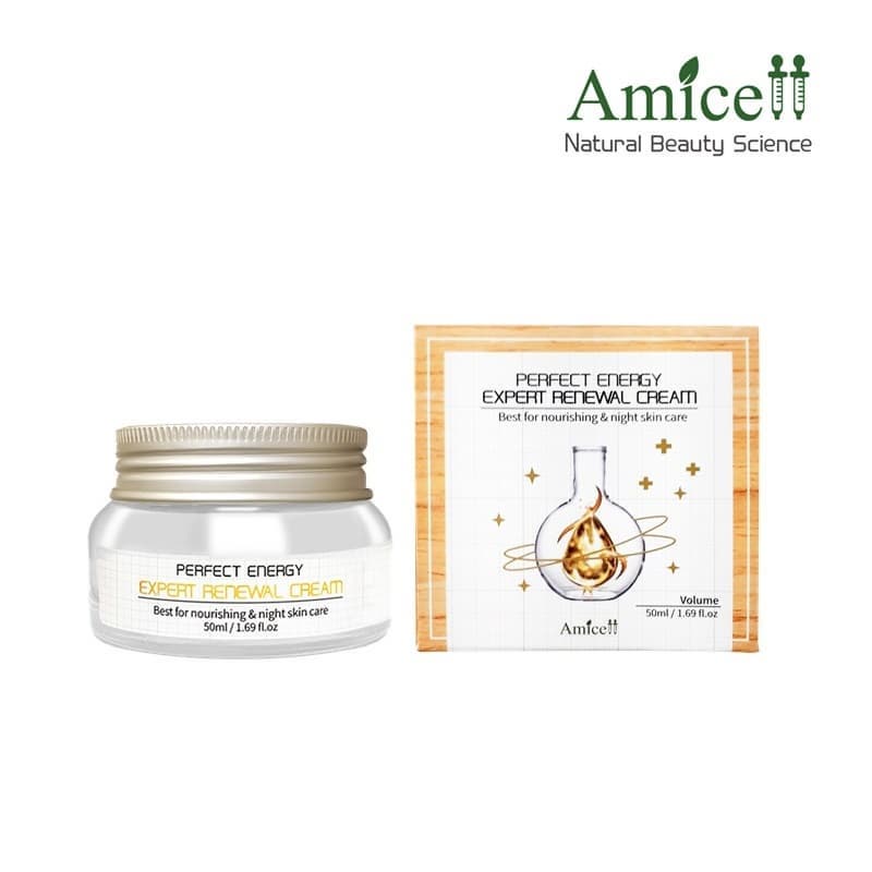 Amicell Skin Care Perfect Energy Expert Renewal Night Anti-aging Anti-wrinkle Nourishing Cream