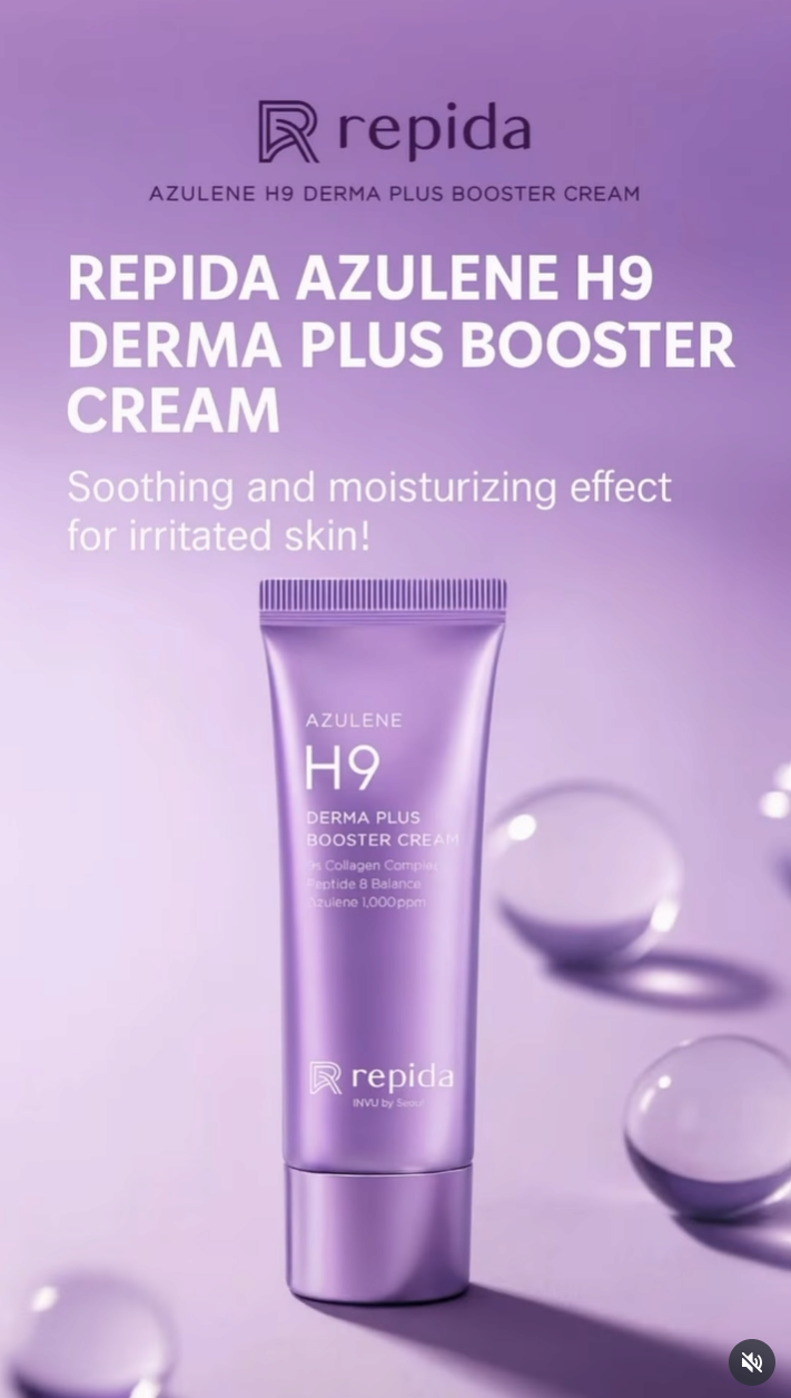 Azulene H9 Derma Plus Booster Cream 