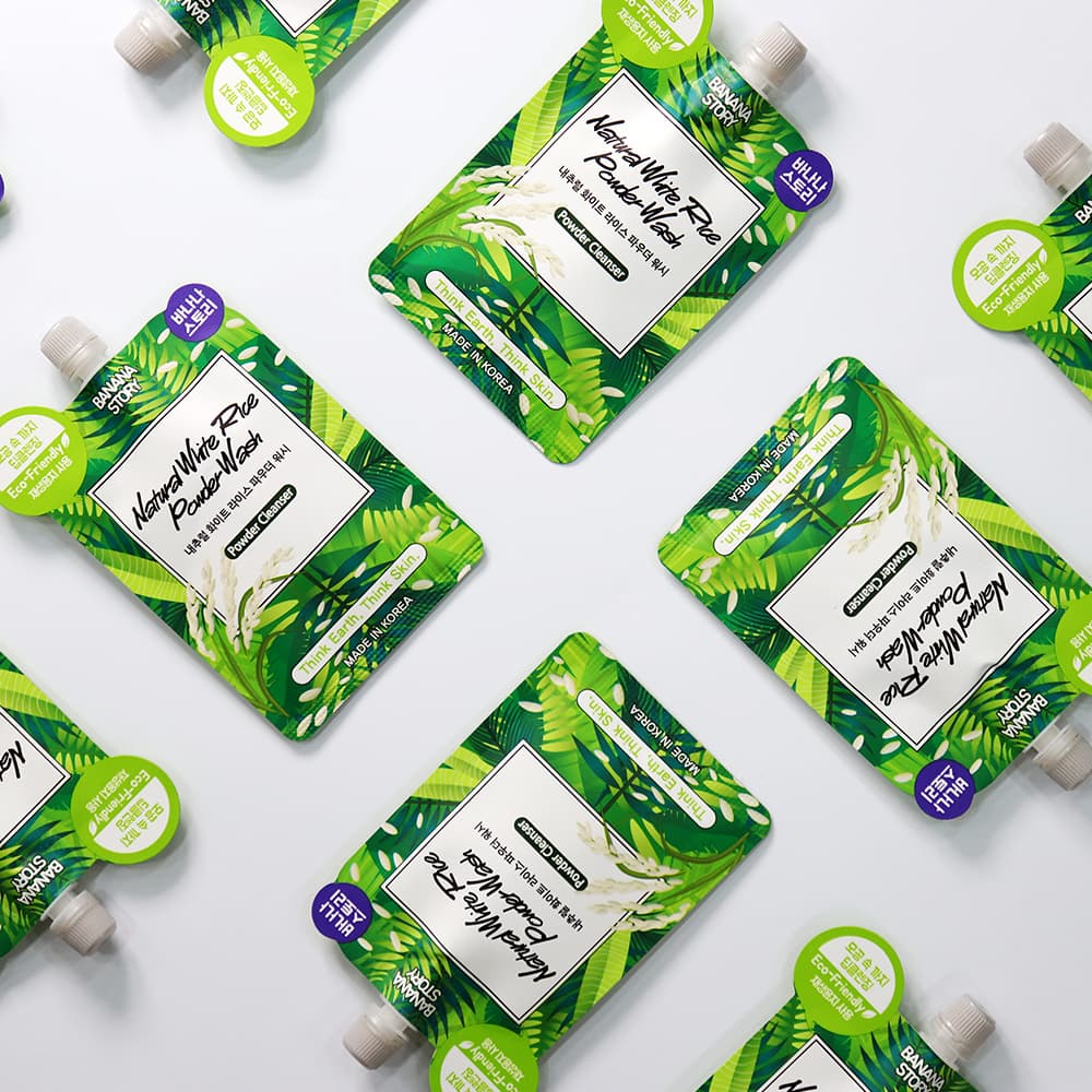 Banana Story Natural White Rice Powder Wash 