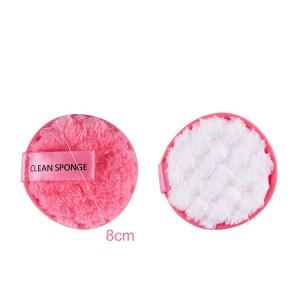 Best Selling Private Label Microfiber Washable Facial Makeup Remover Towel Pads With Custom Logo