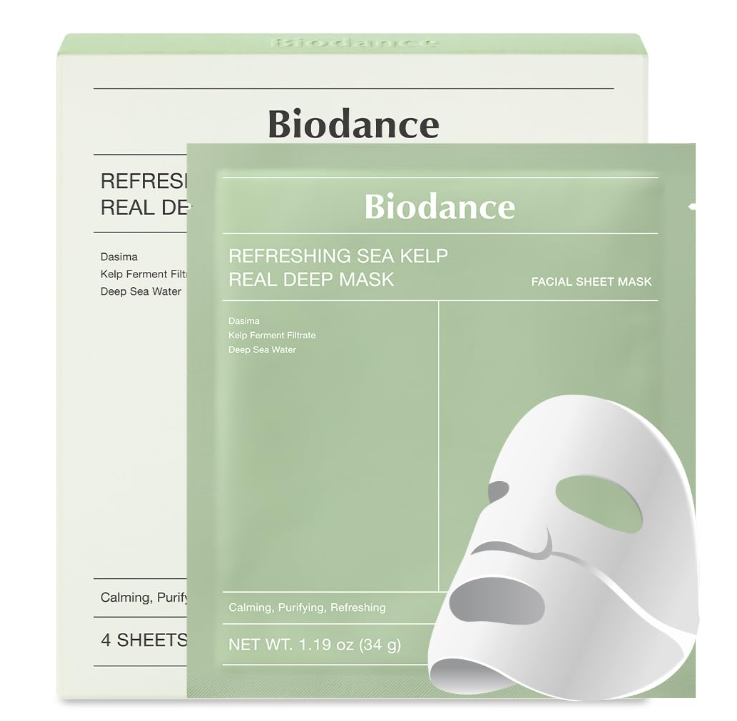 BIODANCE Refreshing Sea kelp Real Deep Mask 1.19oz (34g) 