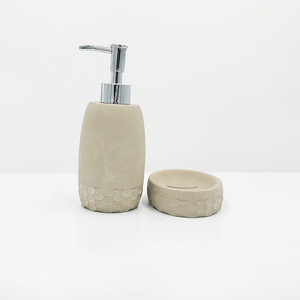 cement Showers Bathroom Faucet Accessory Type concrete Material Bath set