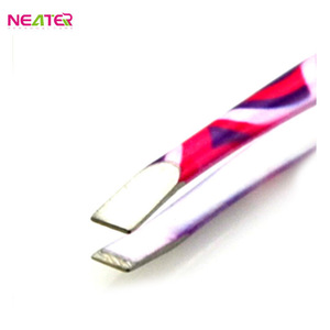 Custom Pattern Nail Tweezer Dumont Tweezers Manicure Tweezer With Cheapest Price