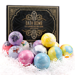 Customized Package Handmade Gift Set DIY Natural Essential Oils Bath Bomb of OEM