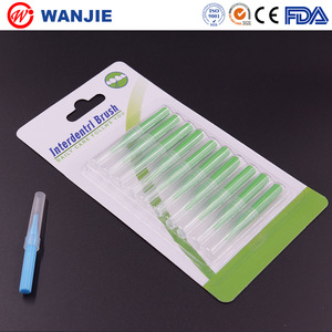 dental disposable interdental brush dental care kit