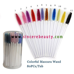 Disposable Mascara Wand Lip Gloss Wand Lip Brush Eyeliner Brush Blush Brush Eye Shadow Applicator & Spatula