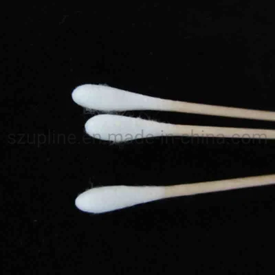 Disposable Medical Wood Cotton Swab Stick Tip