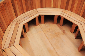 Factory supply 100% Canada red cedar spa hot tub kits for sale