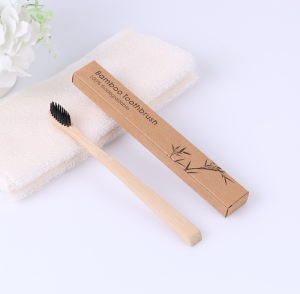 free BPA ECO friendly BAMBOO TOOTHBRUSH with packaging box