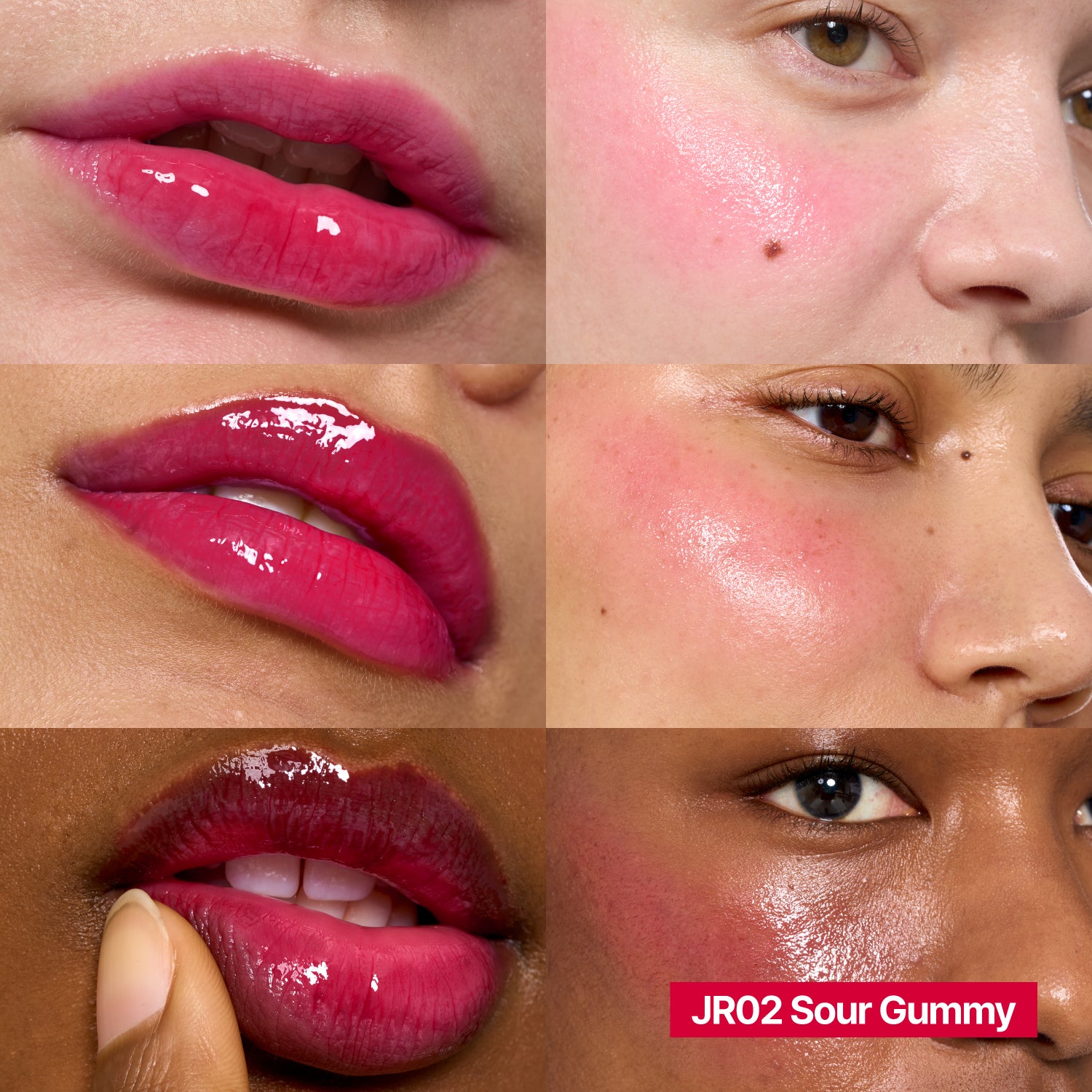 (Fwee) Lip&amp;Cheek Glowy Jelly Pot [JR02 Sour Gummy] 4g
