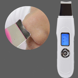 High Quality Digital Microcurrent Ultrasonic Skin Scrubber for Body Skin Peeling Solution