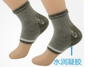 Hot sale Dry Skin Protector Moisturizing Silicone Gel Heel Socks OEM