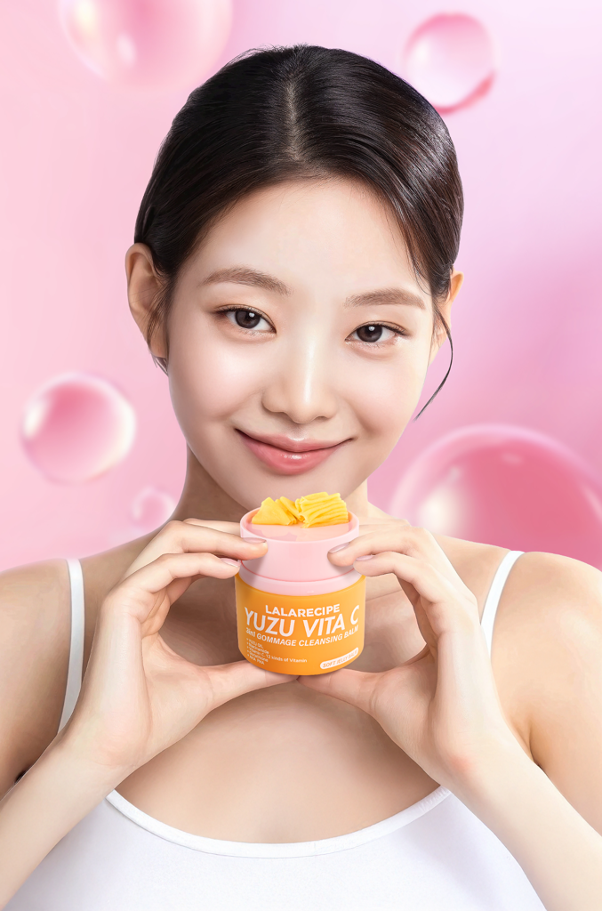 [LALARECIPE] YUZU VITA C 3in1 Gommage Cleansing Balm