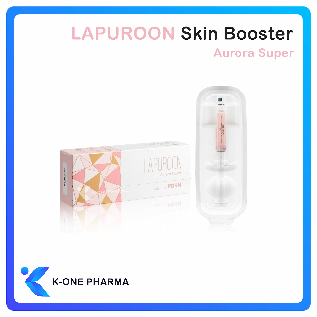 LAPUROON AURORA SUPER Volumizing Fine lines Wrinkles Boosting skin Smoothing Anti acne Whitening 