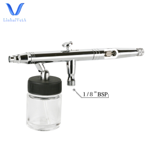 LinhaivetA siphon feed air brush airbrush kit mini spray gun tattoo machine